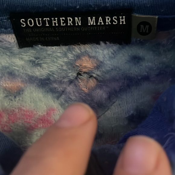 Southern Marsh Soft Quarter Zip Sweater - Picture 2 of 2